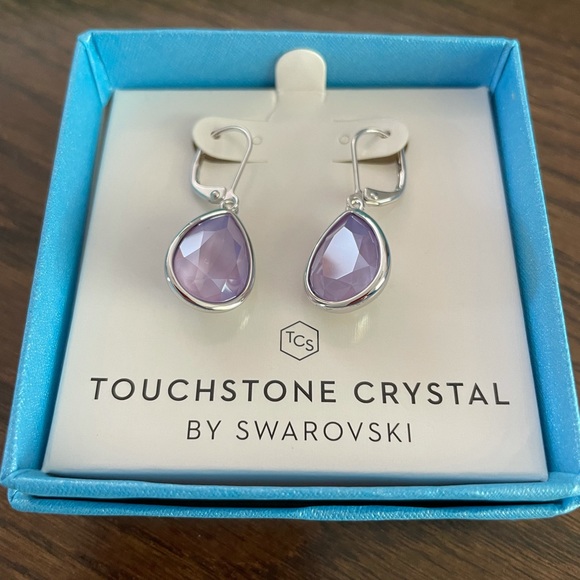 Touchstone crystal Earrings 😍 - Picture 1 of 10